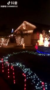 50M Outdoor Lights Christmas LED String Lights Decoration