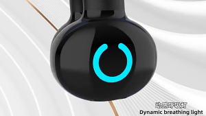 LP : Wireless Headset Bluetooth 5.3 Earphone with Microphone Single Ear Clip HiFi Stereo Noise