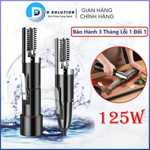 Máy Đánh Vảy Cá Bằng Điện Công Suất Lớn 125W Chống Nước Lưỡi Inox 304