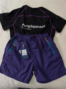 Quick Dry Ice Silk Short Pants Mens Lightweight Breathable Five-Point Outdoor Summer Shorts Durable Straight Leg Casual Shorts