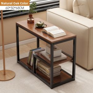 ZHUOHE | Mobile Tea Table with Wheels Modern Minimalist Side Table