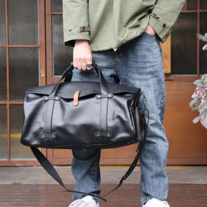 WANYE | Large Capacity Business Travel Leisure Leather Bag
