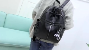 Balo thời trang đi chơi đi học balo da nữ siêu đẹp tặng kèm móc Chuột dễ thương Thanhthushop68 135