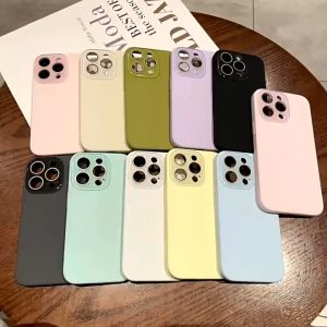 [CÓ IP 18] Ốp Điện Thoại Silicon Dẻo Lưng Cứng Phủ Nhung Có Bảo Vệ Cam - Hàng Cao Cấp Cho iPhone 12/13/14/15/16/17/18 ProPro Max