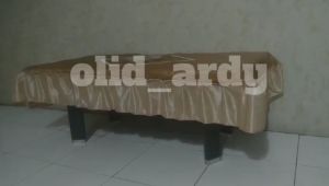 Taplak Alas Meja Tamu Motif Polos Ukuran 50 cm x 100 cm