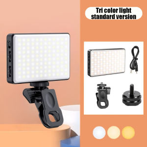 ST-120 Portable Mini Selfie Light Rechargeable 3000MAh LED Video Fill Light 2500-9000K Ajusted 3 Light Modes for PC/Phone/Camera