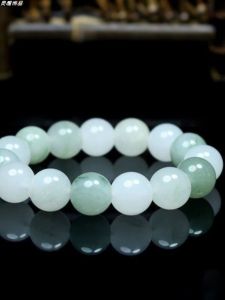 Natural TianShanCui Bracelet Womens XinJiang Golden Silk Jade Bracelet Fresh out Fashion Ethnic Style Gifts for Girls