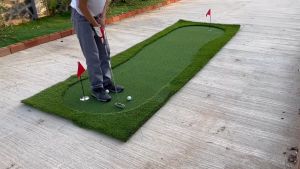 DIYMETAL พรมซ้อมพัตต์ กรีนซ้อมพัตต์ ยาว 4 เมตร Putting MAT พรมฝึกซ้อมพัต์ ซ้อมกอล์ฟ