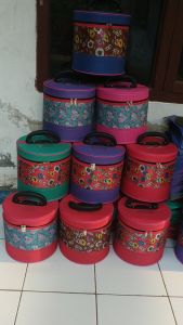 TENONG MURAH 5 LITER/TAS BOGEM/TAS SERBAGUNA/TENONG KOSMETIK/TENONG WADAH PERBEKLAN PIKNIK/TENONG BULAT