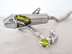 Knalpot Norifumi Rocket 4 TITANIUM CRF150L KLX DTRACKER BF EXTREM SE KLX MESIN TIGER SECORPIO DAN WR155R