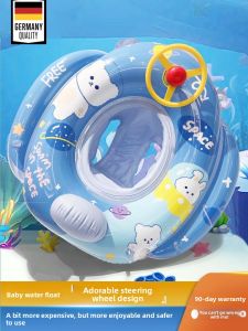 MONLEYTA | Thickened Life Jacket Circle For Children Anti-Tip Swimming Essential Boys And Girls Underarm Swim Ring Baby Toddler Safety Gear