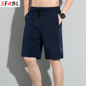 Fashion Mens Board Shorts Summer Quick Dry Elastic Shorts Men Running Jogging Workout Sports Short Pants Man Bottom Gym Fitness