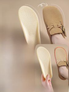 LINGMIAO | Birkenstock Shoe Insoles Womens Thick Sole Wide Head Soft Anti-Pain