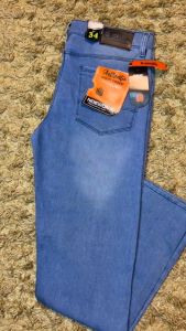 Celana Jeans Pria Standar Panjang Slimfit