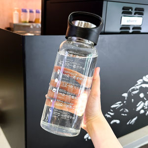 Tea Water Separation Glass Mens and Womens High Temperature Resistant Large Capacity 1000ml Water Cup High-End Tea Brewing Scale Water Bottle Pot