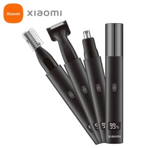 XIAOMI Tông Đơ Cắt Tóc Sạc Điện 3 Trong 1 Cho Nam Không Đau Mũi Tai Tóc Máy Cạo Râu Với Lưỡi Dao Bằng Thép Không Gỉ Cho Tóc Mai Lông Mày Râu