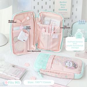 full girlish | Stylish Spacious Flat-Opening Portable Pencil Case