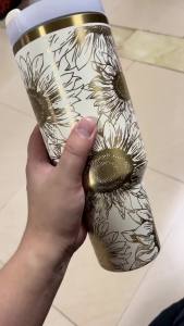 2025 Stanley baharu 2 Generasi 40OZ Cawan Ais Jerami Tertebat Kereta Keluli Tahan Karat Bersalut Tembaga Gergasi