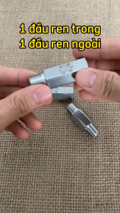 Van 1 chiều inox 304 nhiều kích thước 1/2 1/4 1/8 3/4 3/8 3 lựa chọn đầu ren trong và ngoài