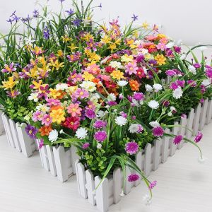 ดอกไม้เทียม ดอกไม้พลาสติก ดอกไม้กวางหน้าต่าง พืชประดับต้น ดอกไม้กวาง ชุดดอกไม้รั้ว ดอกไม้กวาง ตกแต่งโต๊ะ ตกแต่งมุมผนัง