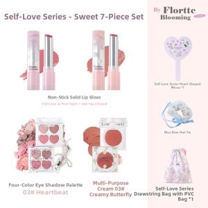 flortte | Multifunctional Makeup Kit Lipstick Eyeshadow Blush