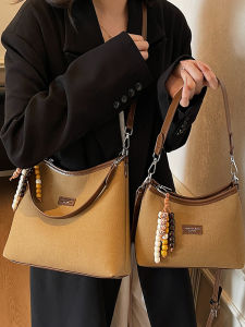 Retro Suede Large Capacity Womens Tote Bag Crossbody Bag Korean Style Autumn Commuter Bag ClouthSail Brand Pure E-commerce