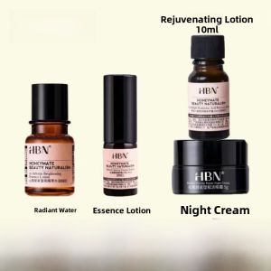 Travel Kit Double a Night Cream Bear Fruit Extract Essence Water Early C Late a Brightening Eye Cream Set for Beauty And Skin Care