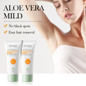 🔥🔥Roman Holiday BIOAOUA Painless Hair Removal Cream Aloe Vera Moisturizing Permanent Hair Removal Cream For Men Women Bikini Private Parts Body Arm Lip Hair Remove Mild Non-irritating Hair Removal Cream