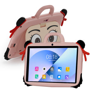 BDF | 7 Inch New Cartoon Pattern Tablets For Study Education Games Childrens Gifts 4GB+64GB ROM Quad Core Dual Cameras WiFi Tablet PC