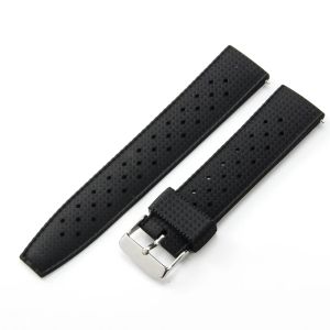 20mm 22mm Tropic Rubber Watch Band for Casio Seiko for New Diving Quick Release Smart Watch Strap for  SamsungHuaweiHuami