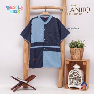 Kemeja Anak Laki Laki Paddlekids Atasan Anak Cowok Lengan Pendek Kemko Al Aniq Katun Madinah