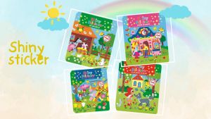 Sách - Shiny Stickers Song Ngữ Anh Việt - ndbooks