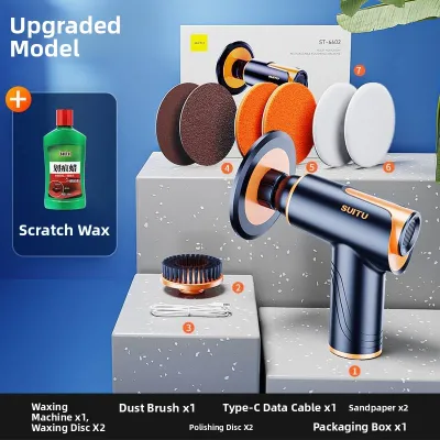 Vido | Wireless Polishing Machine Waxing Tool for Car Detailing and Scratch Repair