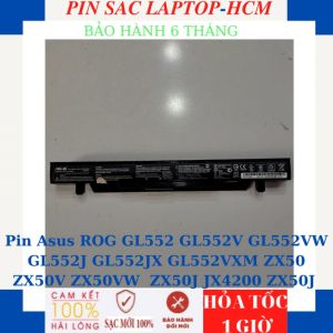 Pin Laptop Asus ROG GL552 GL552V GL552VW GL552J GL552JX GL552VXM ZX50 ZX50V ZX50VW ZX50J JX4200 ZX50J Pin Asus A41N1424