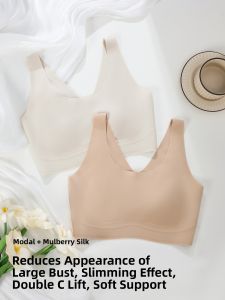 PIER N°5 | Breast Minimizing Soft Support Lifting Non-slip Bra