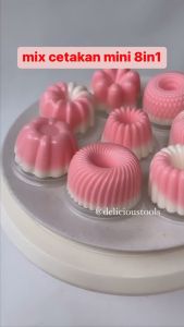 Cetakan Puding Mini Bavaya / Twist / Bubble / Lextra / Varda / Clasic/ Premio/ Grandia