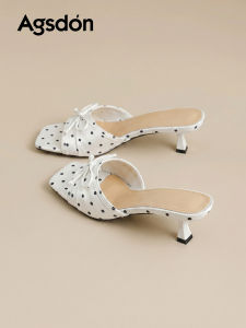 Agsdon | Summer Wearable Bow-Tie Heeled Sandals Non-Tiring High Heels