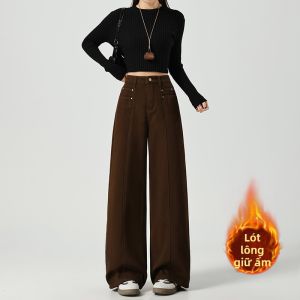 La Chapelle | Quần Jeans Xòe Dày
