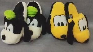 Sandal Slop Boneka Pluto Goofy Sandal Rumah/Sandal Kamar Anti Slip