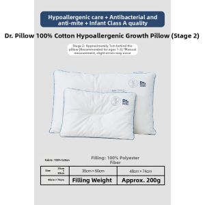 Mercury | Hypoallergenic Antibacterial Cotton Pillow