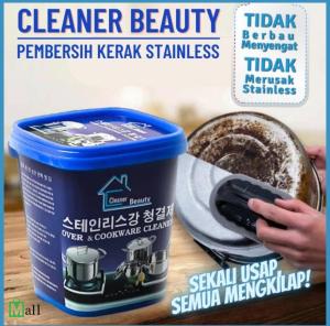 Korean Cleaner Beauty Pembersih Multipungsi Untuk Stainless Stell Kamar Mandi Wc Kerak Panci Wajan Dapur Dan Kompor Noda - READY STOCK