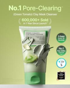 [100% Original]FULLY Green Tomato Clay Pack Cleanser 120ml