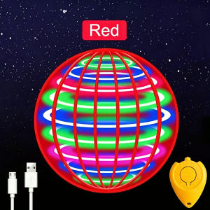 Flying Ball Automatic Spinning Ball LED Dazzling Lights Floating Magic Fan UFO Flying Machine Toy Gift Game Sports Ball