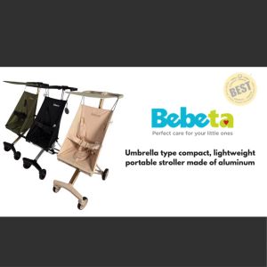 BEBETA STROLLER Umbrella Type Compact Lightweight Portable Stroller Made of Aluminium