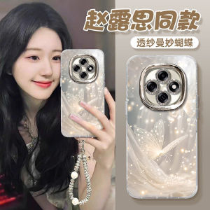 Luxurious Cartoon Butterfly OPPOA6Pro Phone Case with Lens Film Precision Holes Full Cover Anti-Fall Shell Fashionable Silicone