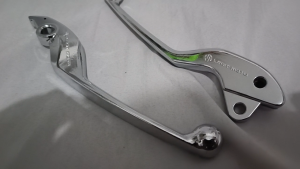 LEGIT MOTO Brake Lever for Honda Genio Honda Beat FI V3 Aluminium Alloy Silver Smooth braking feel and precise control