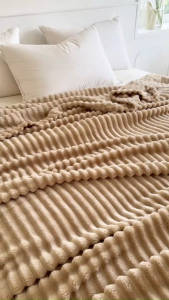 VRZONE Flannel Bnkets Suitable For Bedroom Air Conditioning Blankets Thin Blankets Adult Single Double Baby Blanket