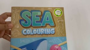 Amazing Sea Creatures Colouring Book for Kids with 50 pages
