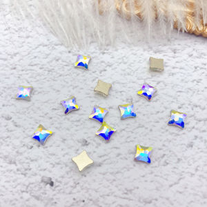 Nail Drill Nail Jewelry Brick Stone Diamond Rhinestone Special-Shaped Diamond Nail Decoration TikTok Super Shiny Three-Dimensional Internet Popular