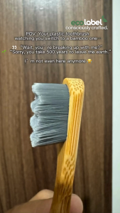Eco-friendly Soft Nano Bamboo Toothbrush Japan Technology BPA-FREE Bristles Compostable